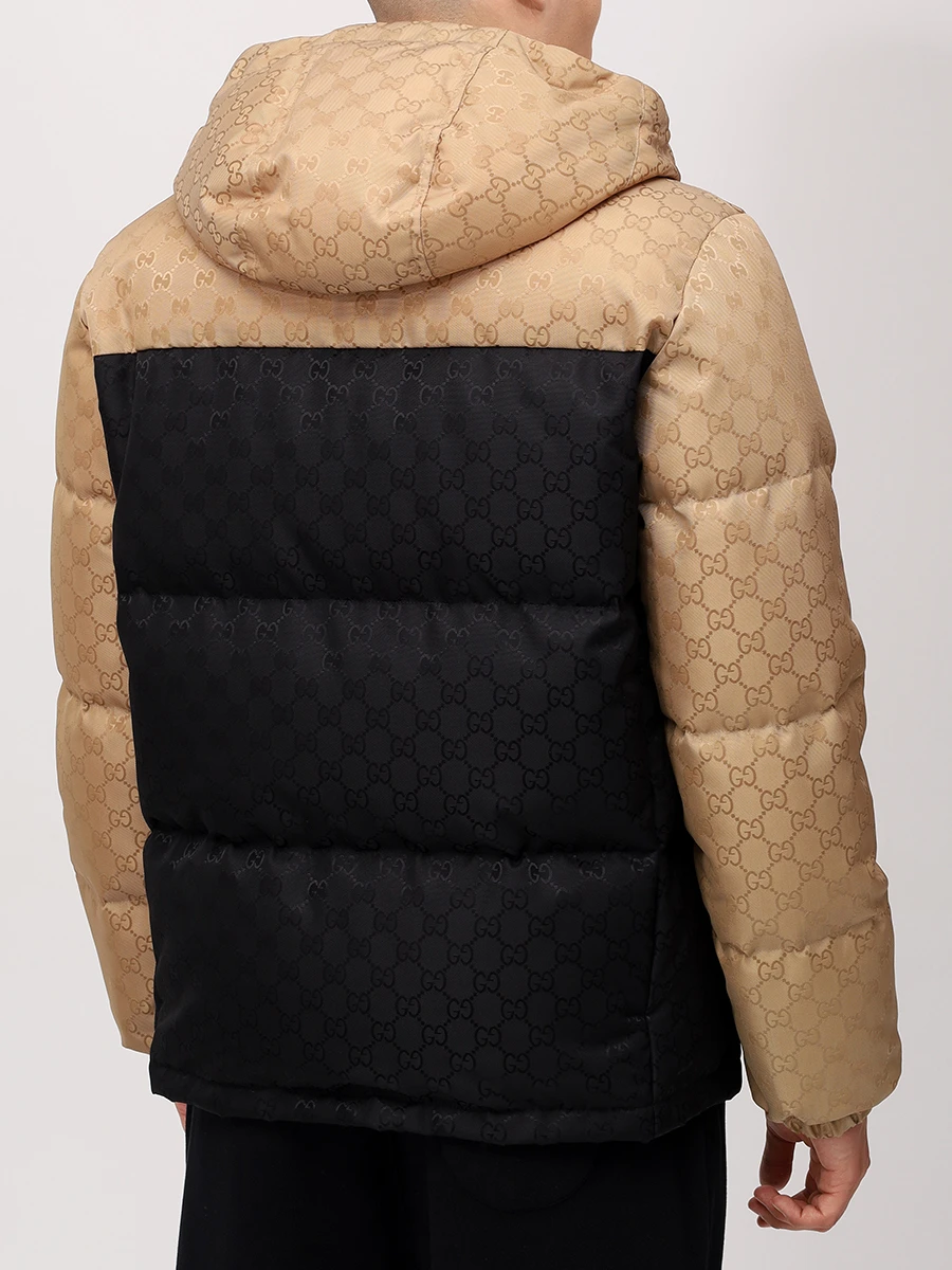 Пуховик стеганый GUCCI 794823 Z8BUL 1043 Бежевый  Фото 3
