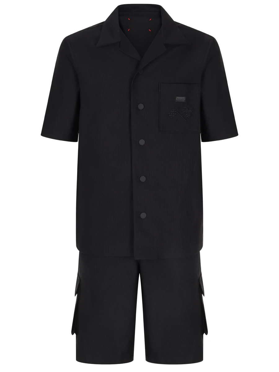Костюм хлопковый PHILIPP PLEIN MRP2349/MRT1461 02 Черный 