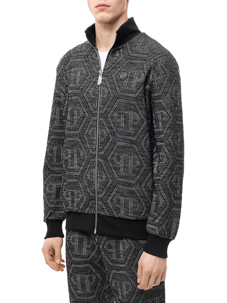 Костюм с принтом PHILIPP PLEIN MJB3638/MJT2529 02 Черный  Фото 4