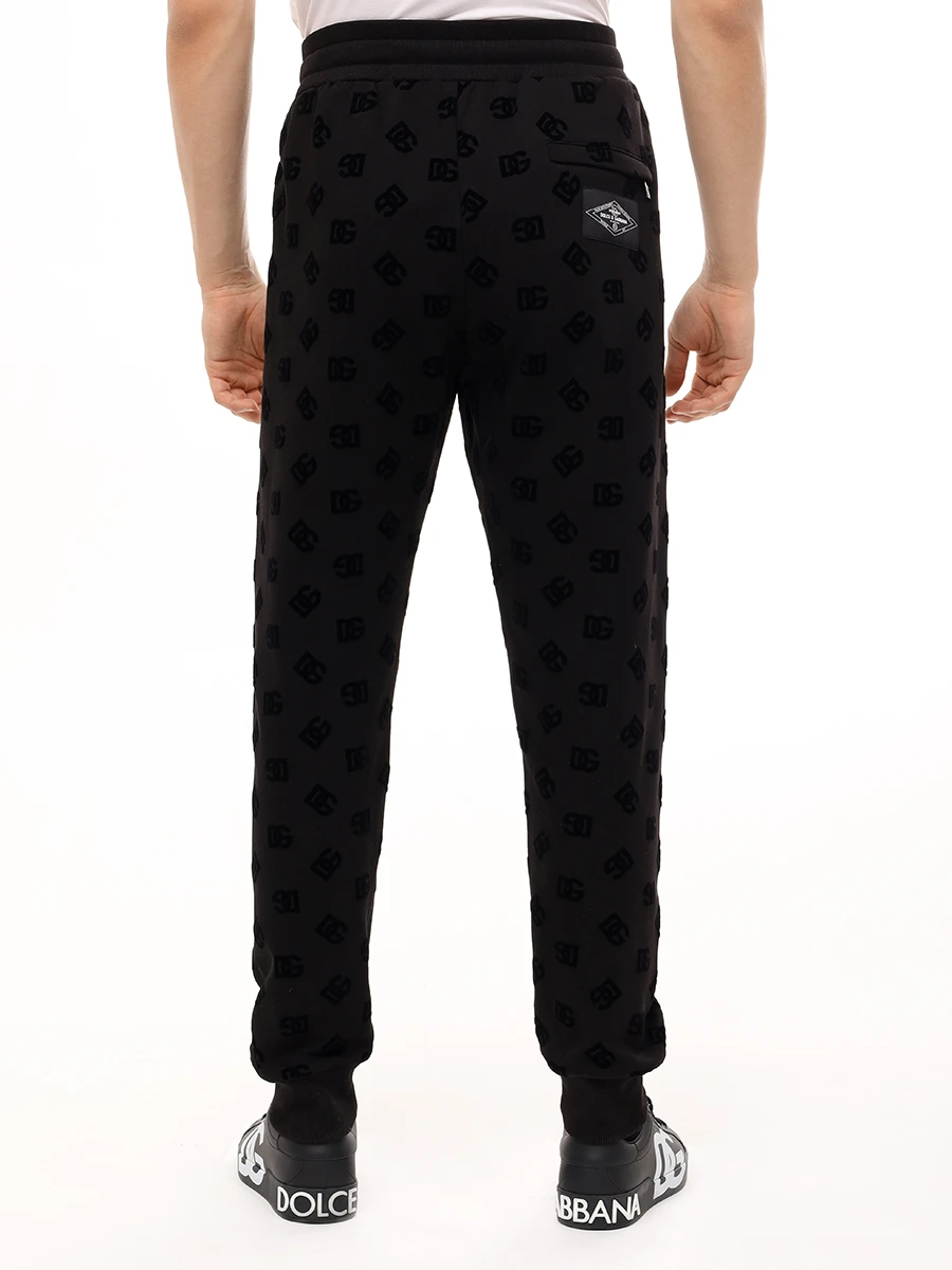 Костюм хлопковый DOLCE & GABBANA G9AIYTG7NWD/GV2VHTG7NWD N0000 Черный  Фото 7