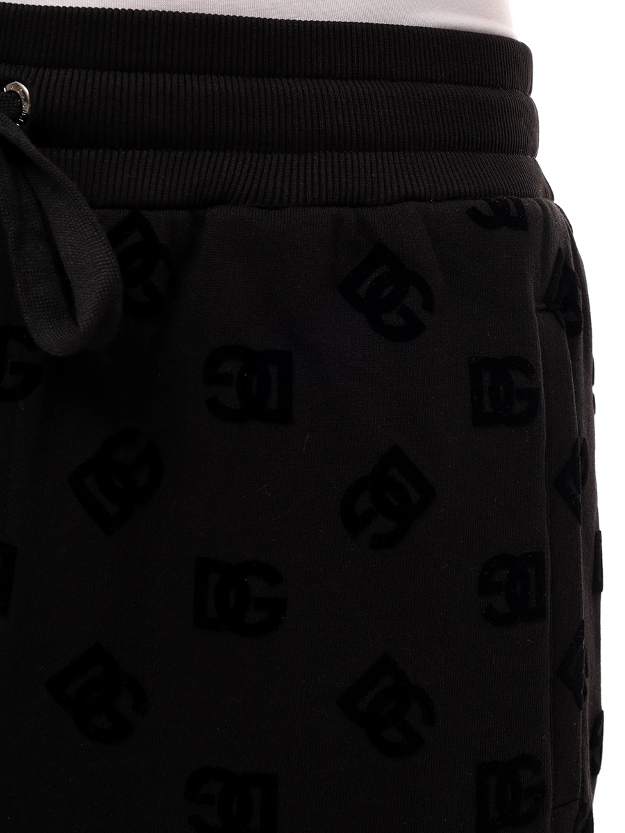 Костюм хлопковый DOLCE & GABBANA G9AIYTG7NWD/GV2VHTG7NWD N0000 Черный  Фото 9