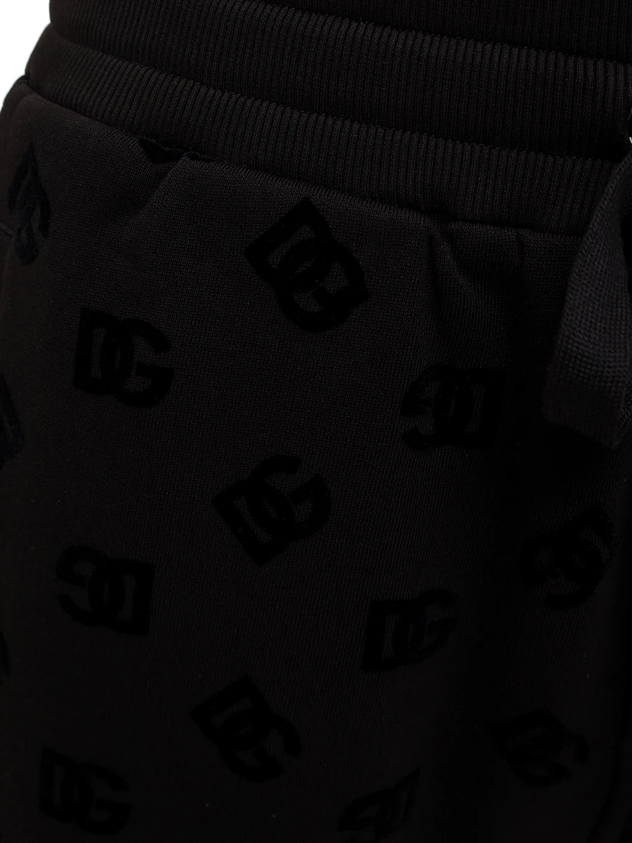 Костюм хлопковый DOLCE & GABBANA G9AIYTG7NWD/GV2VHTG7NWD N0000 Черный  Фото 10