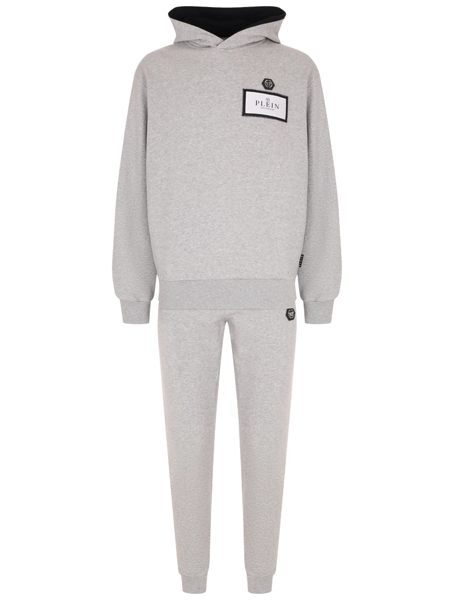 Костюм хлопковый PHILIPP PLEIN MJB3616/MJT2523 10 Серый 