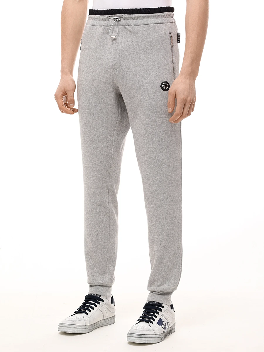 Костюм хлопковый PHILIPP PLEIN MJB3616/MJT2523 10 Серый  Фото 7