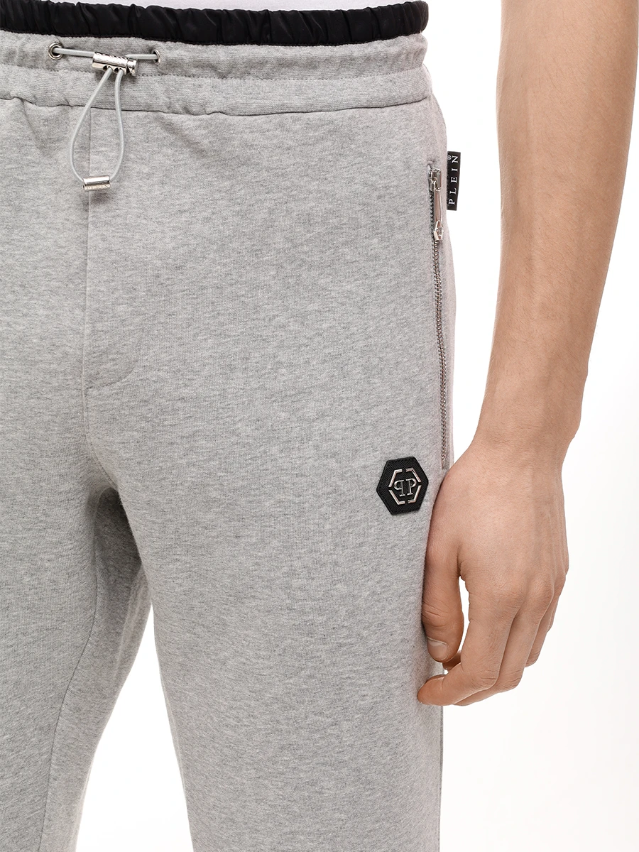 Костюм хлопковый PHILIPP PLEIN MJB3616/MJT2523 10 Серый  Фото 8