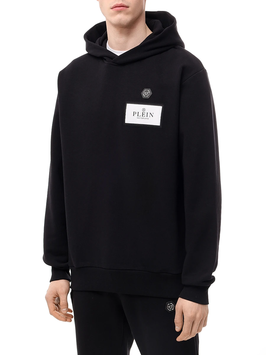 Костюм хлопковый PHILIPP PLEIN MJB3616/MJT2523 02 Черный  Фото 4