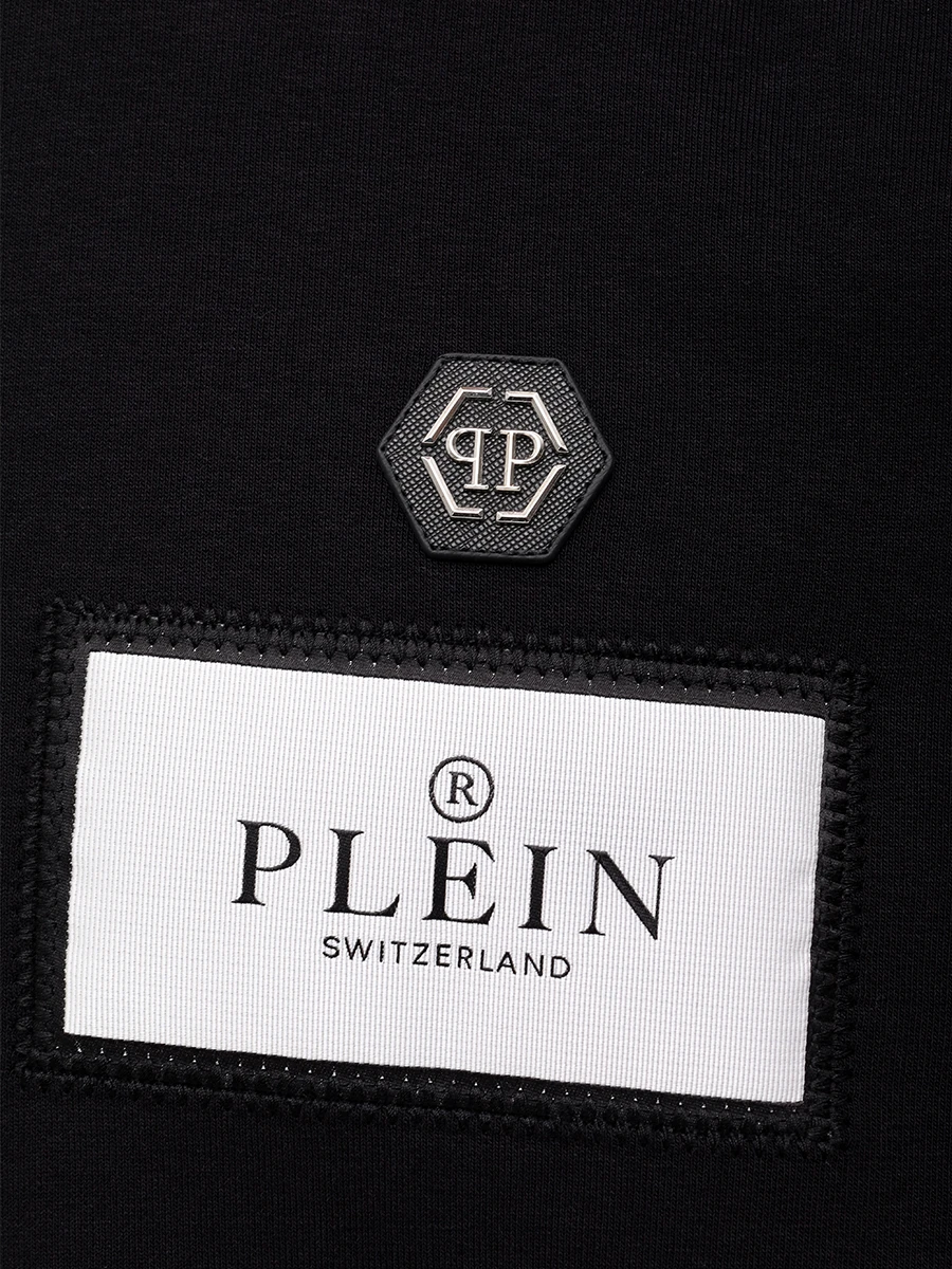 Костюм хлопковый PHILIPP PLEIN MJB3616/MJT2523 02 Черный  Фото 5