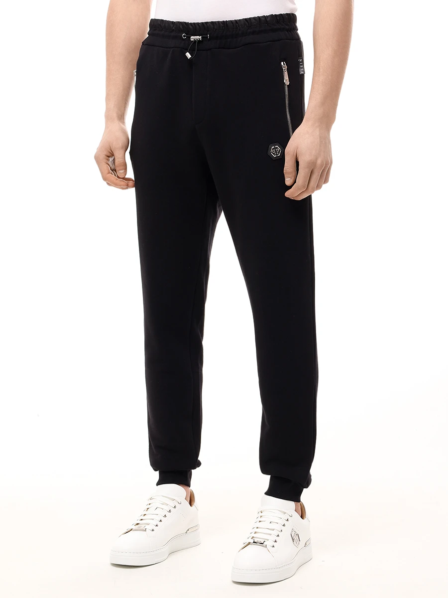Костюм хлопковый PHILIPP PLEIN MJB3616/MJT2523 02 Черный  Фото 7