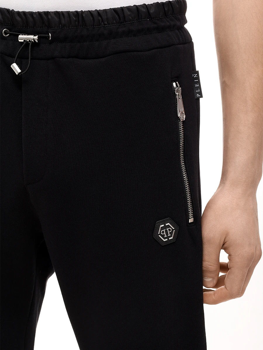 Костюм хлопковый PHILIPP PLEIN MJB3616/MJT2523 02 Черный  Фото 8