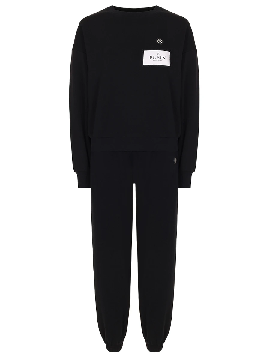 Костюм хлопковый PHILIPP PLEIN WJO1040/WJT2062 02 Черный 