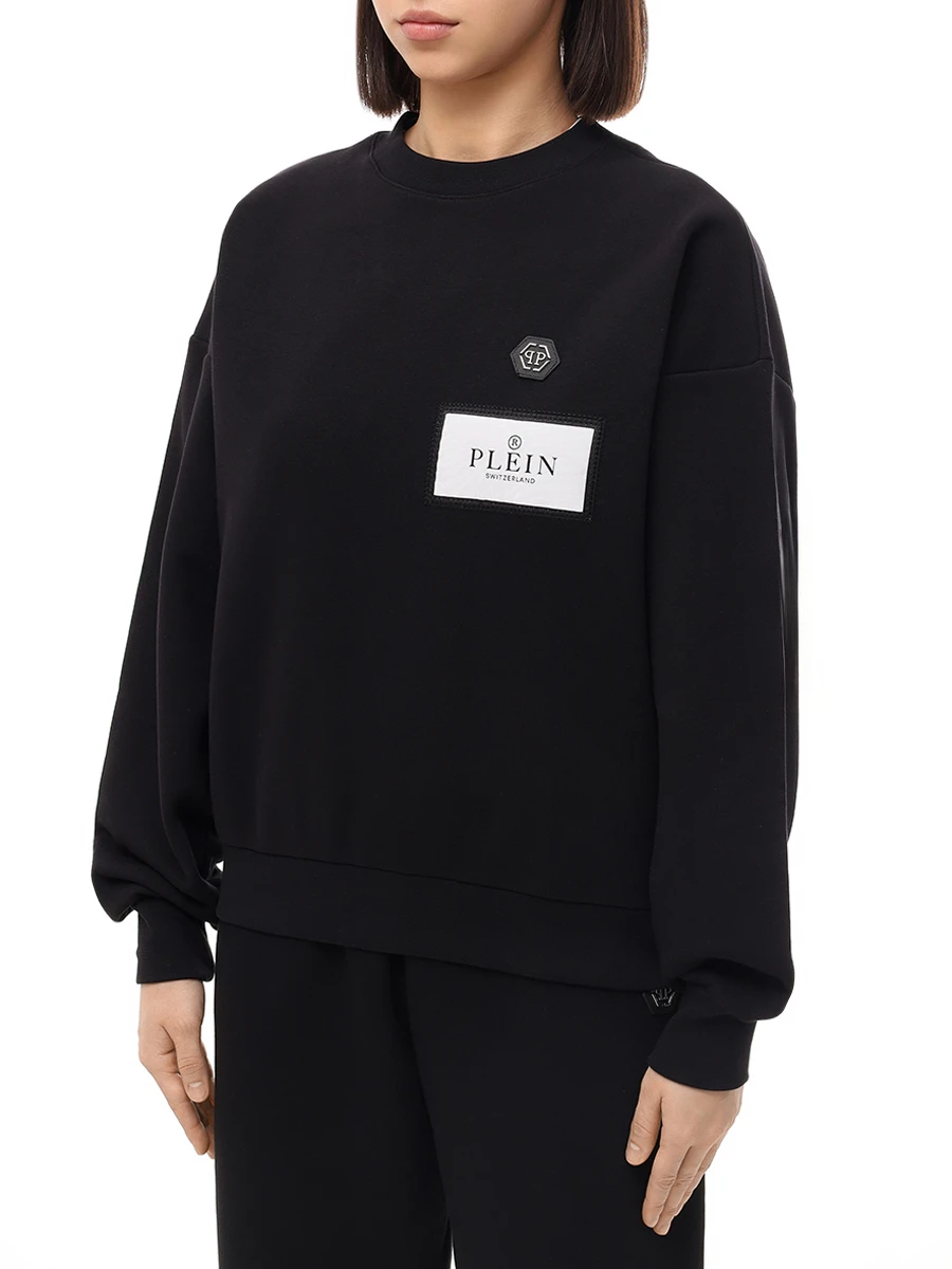 Костюм хлопковый PHILIPP PLEIN WJO1040/WJT2062 02 Черный  Фото 4