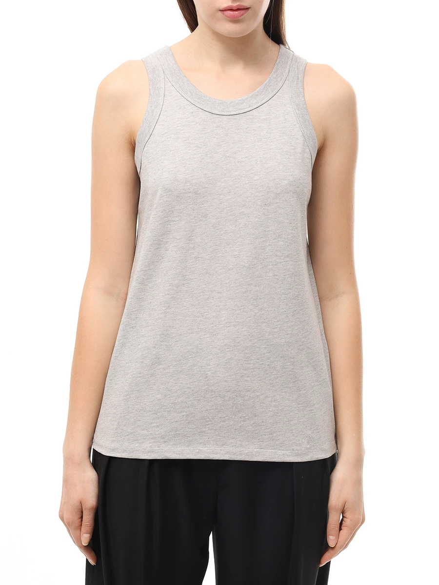 

Майка хлопковая, Серый, POSO