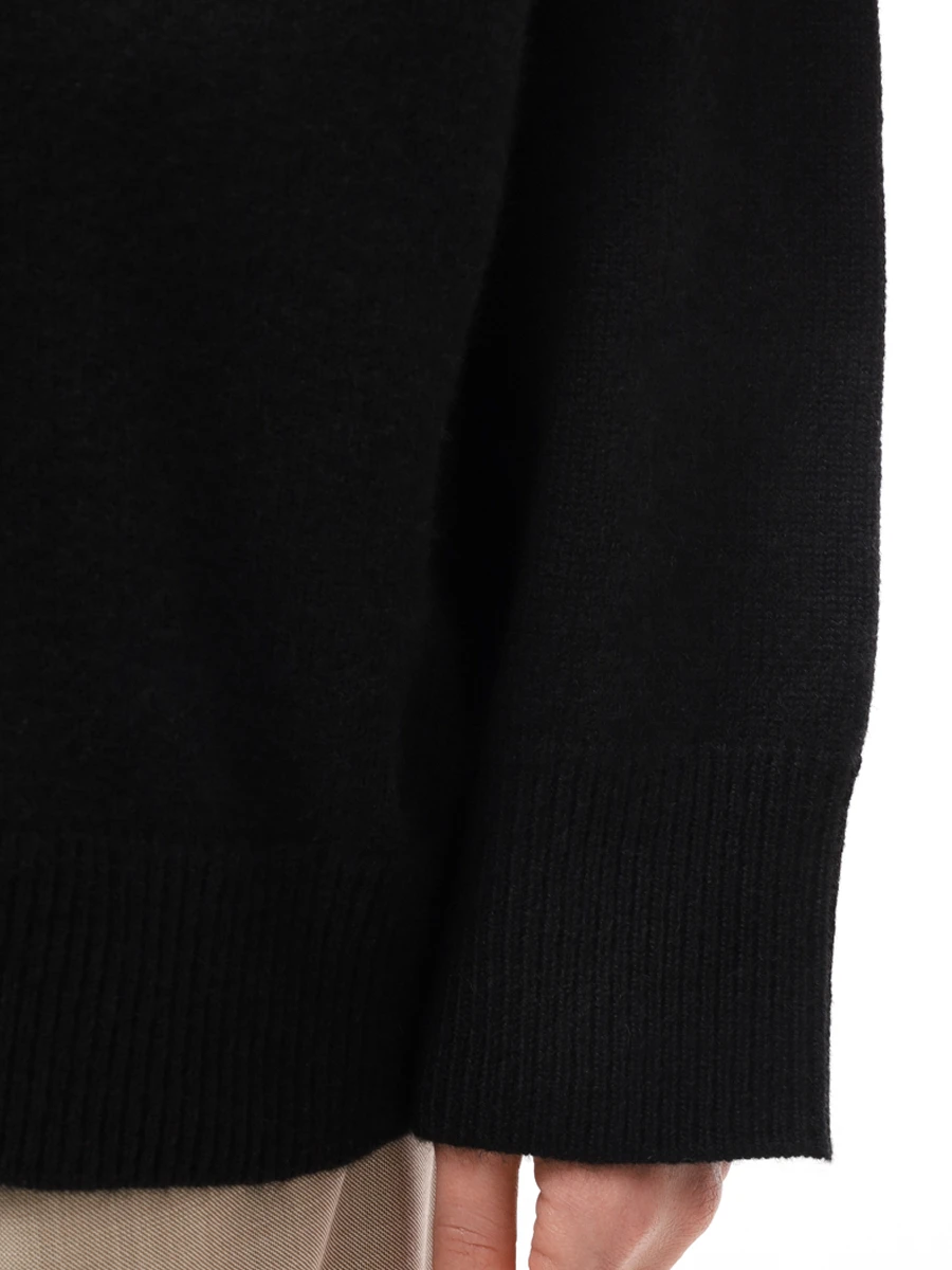 

Пуловер кашемировый, Черный, SAGE