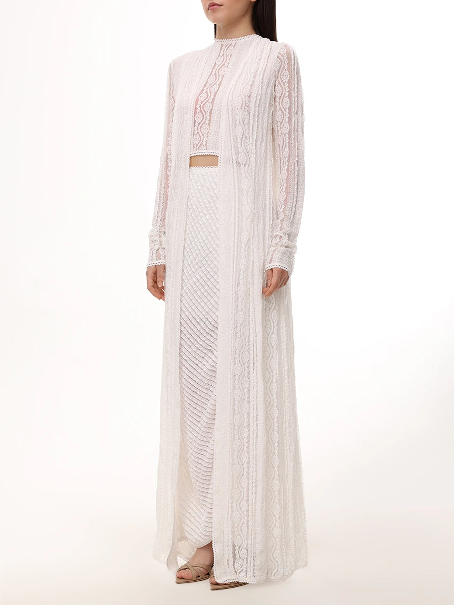 

Туника хлопковая, Белый, 255301