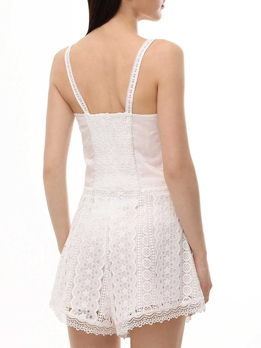 Топ хлопковый CHARO RUIZ 256102 Белый  Фото 3