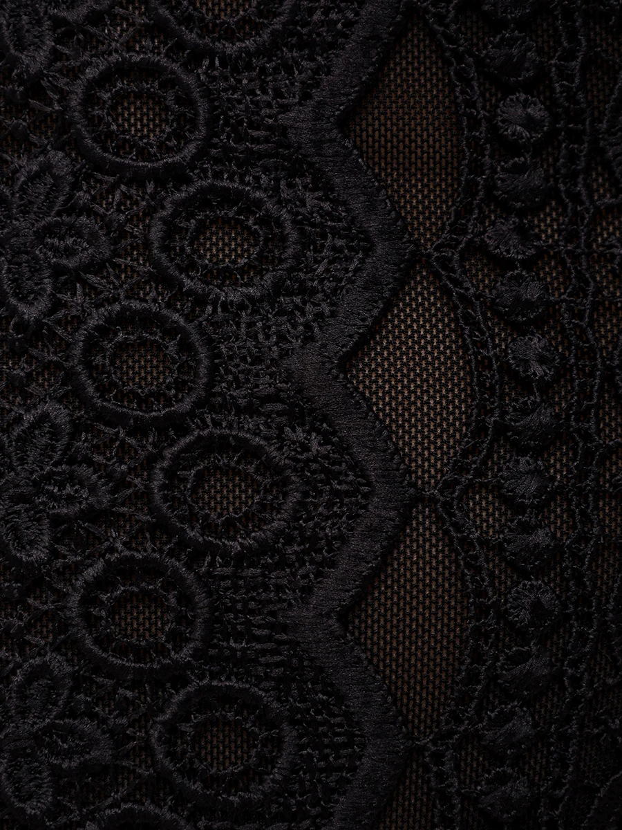 Топ хлопковый CHARO RUIZ 256102 Черный  Фото 6