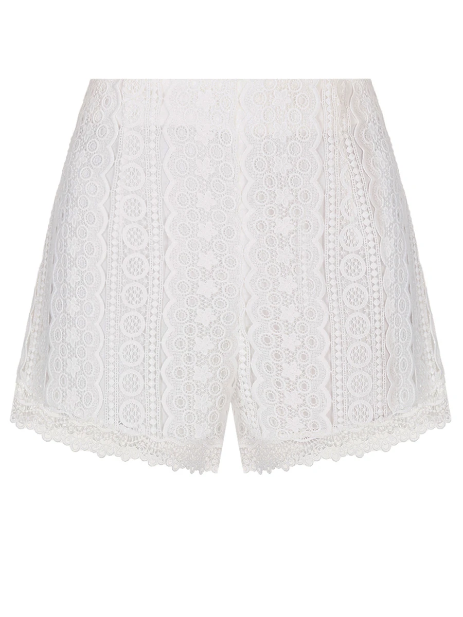 Шорты из гипюра CHARO RUIZ 256500 Белый 