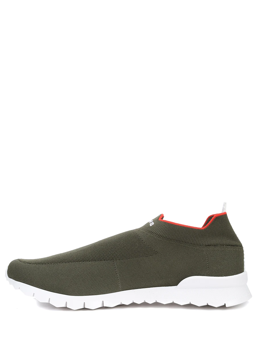 Кроссовки текстильные KITON USSA089N0104505001 Зеленый  Фото 3