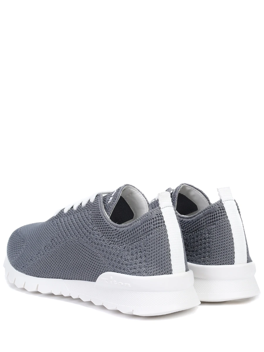 Кроссовки текстильные KITON USSFITSN0080908051 Серый  Фото 4