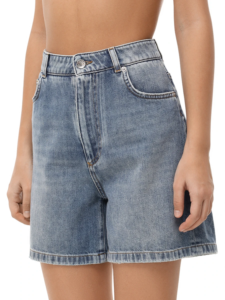 Шорты джинсовые DOLCE & GABBANA FTC8QD G8MM2 S9001 Деним  Фото 4