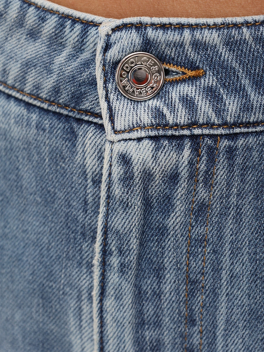 Шорты джинсовые DOLCE & GABBANA FTC8QD G8MM2 S9001 Деним  Фото 6