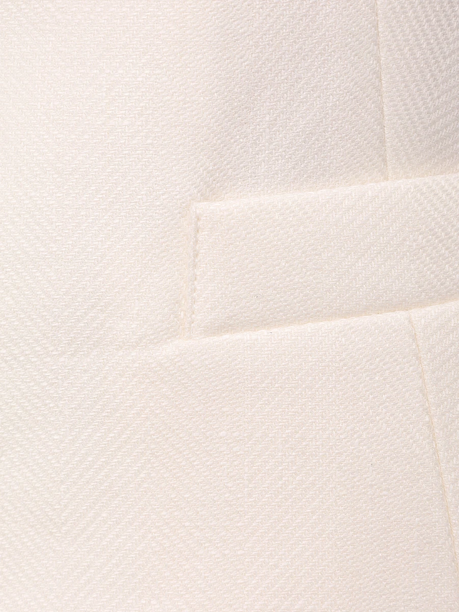 Костюм из льна и хлопка L.B.M. 1911 53367/1-1150/8112 Кремовый  Фото 6