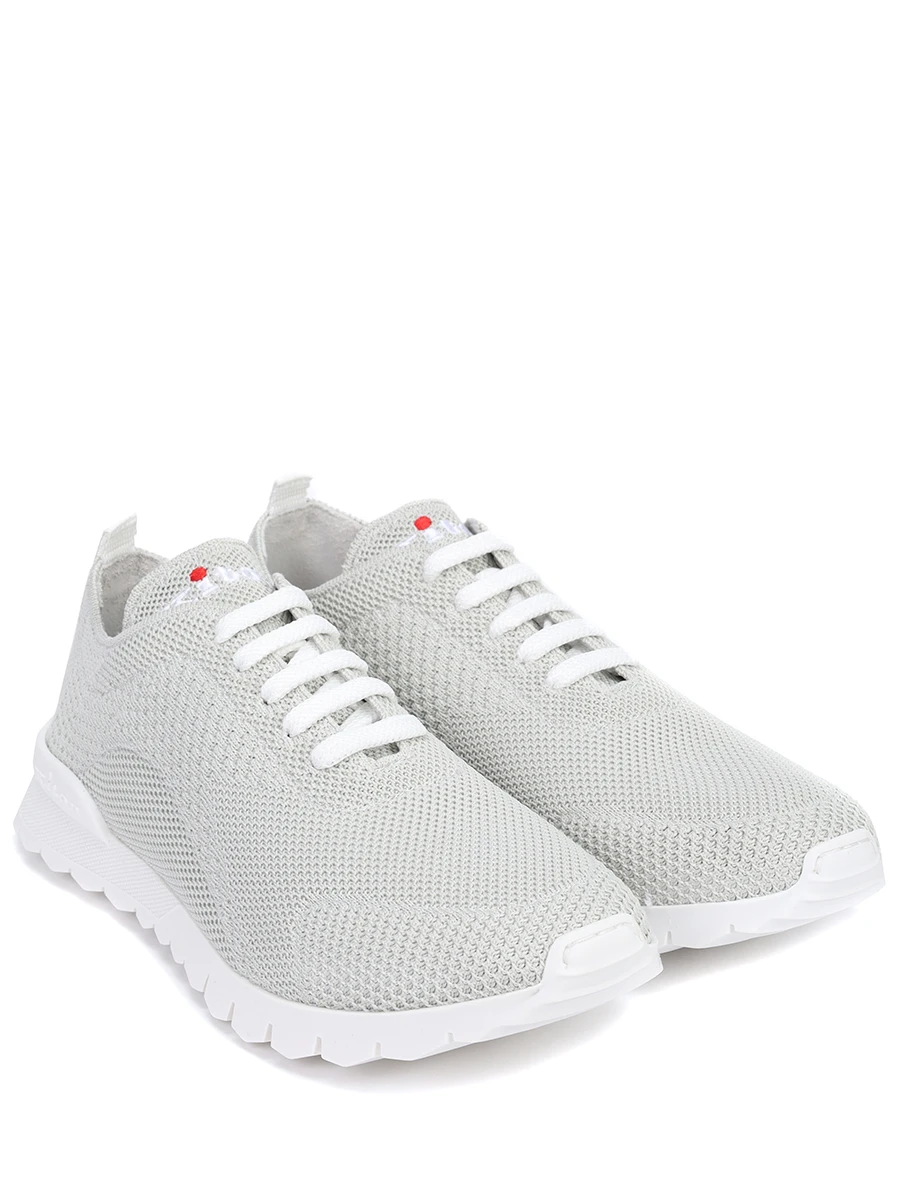 Кроссовки текстильные KITON DSSFITSN008092600 Серый  Фото 2