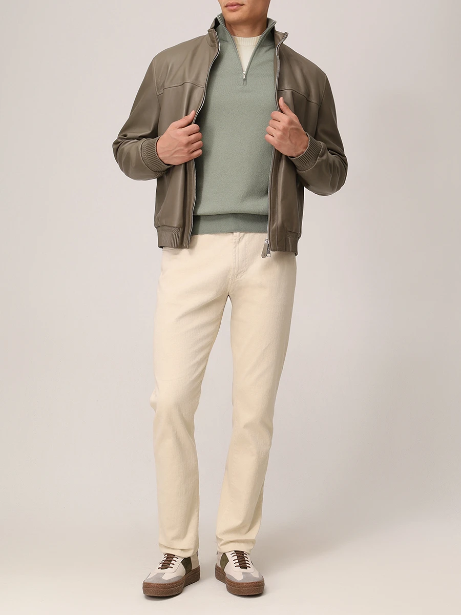 Джемпер кашемировый FIORONI CASHMERE MK00CAC6 8047 A7 Зеленый  Фото 2