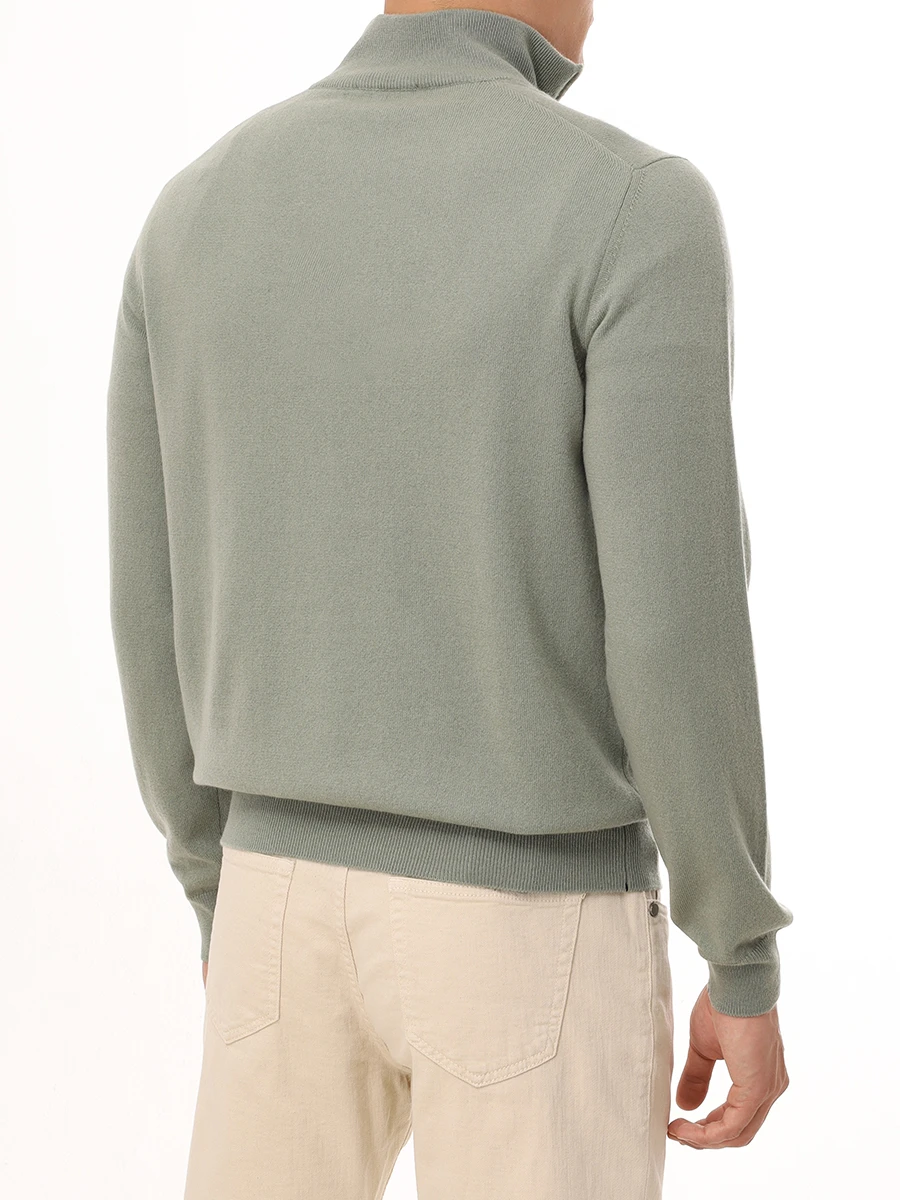 Джемпер кашемировый FIORONI CASHMERE MK00CAC6 8047 A7 Зеленый  Фото 3