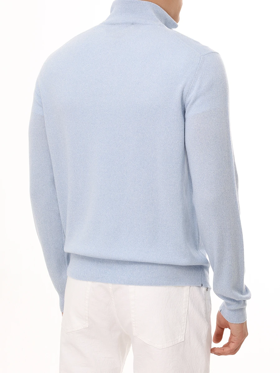 Джемпер кашемировый FIORONI CASHMERE MK00CAC6WM 0012 A19 Голубой  Фото 3
