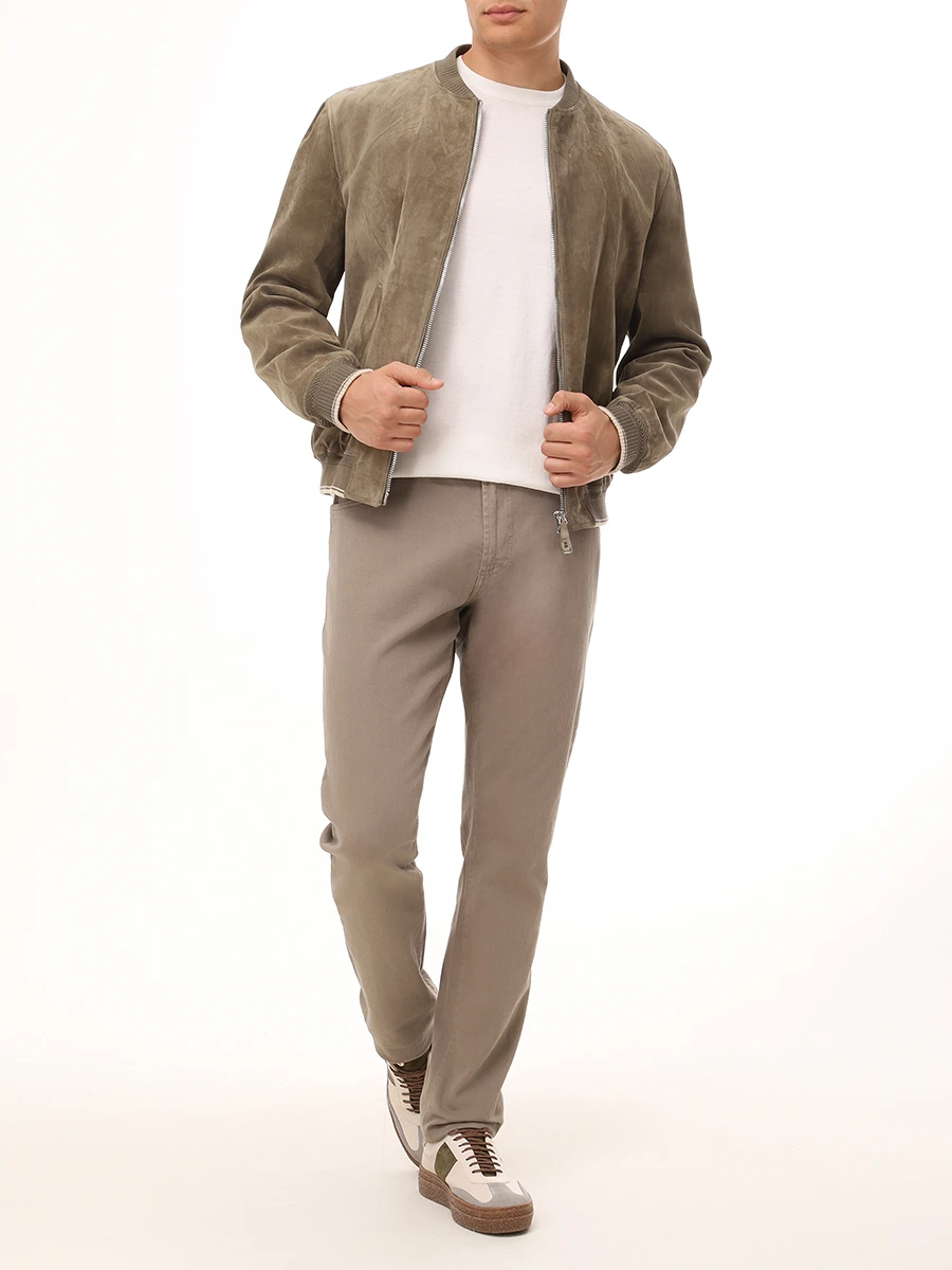 Футболка хлопковая FIORONI CASHMERE MK20241A1 0064 K1 Белый  Фото 2