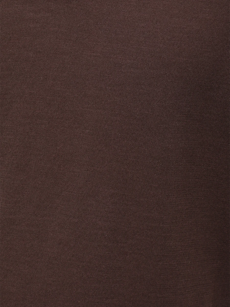 Поло хлопковое FIORONI CASHMERE MK28609С3 0029 E10 Коричневый  Фото 6