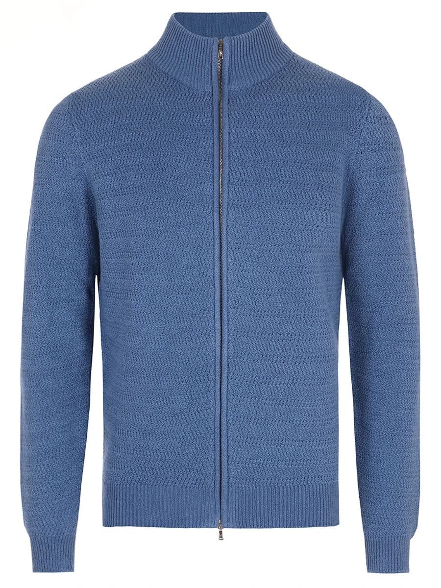 Кардиган хлопковый FIORONI CASHMERE MK30210E1 0004 XS4 Голубой 