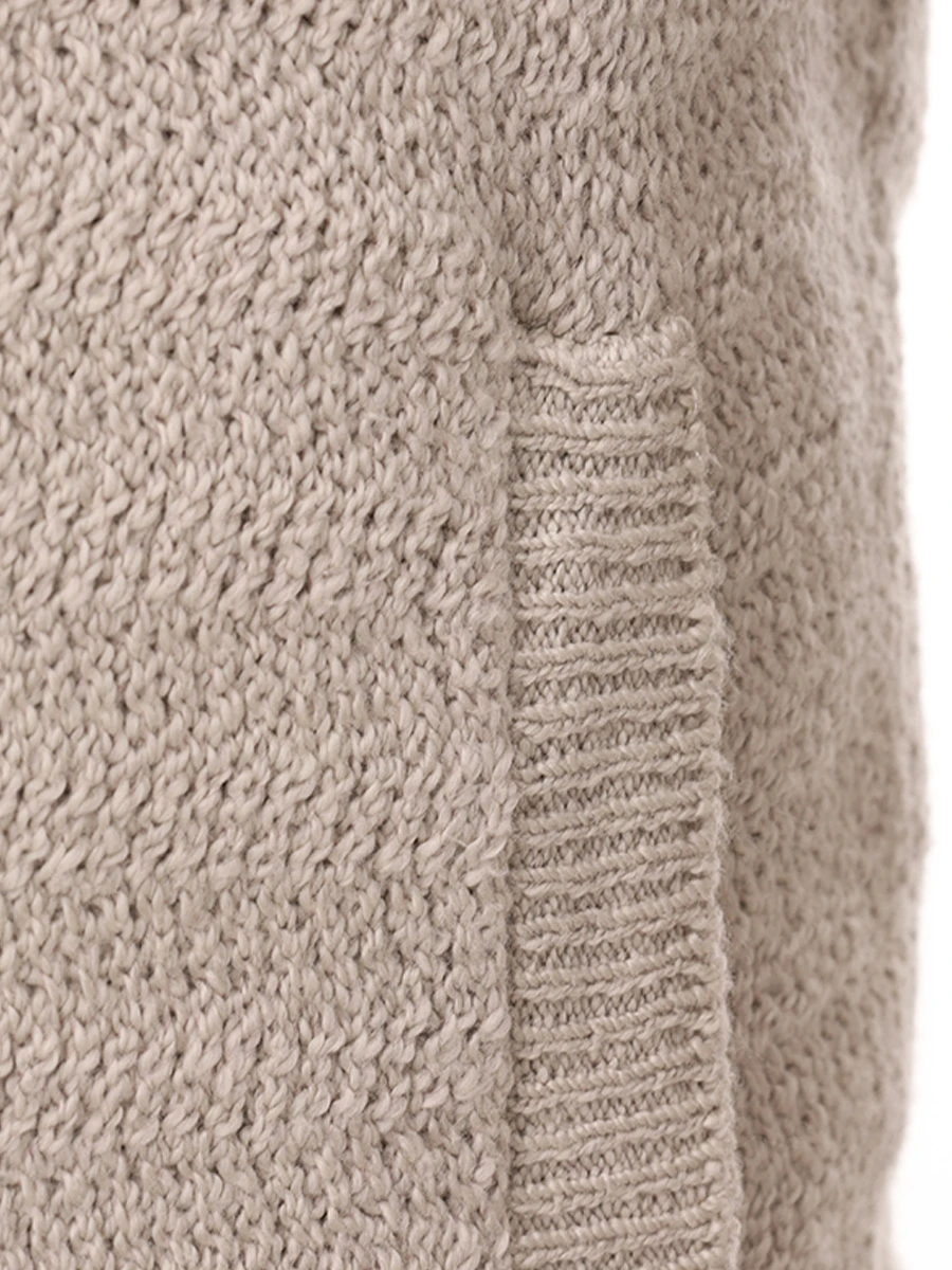 Кардиган хлопковый FIORONI CASHMERE MK30210E2 0002 XS2 Бежевый  Фото 6