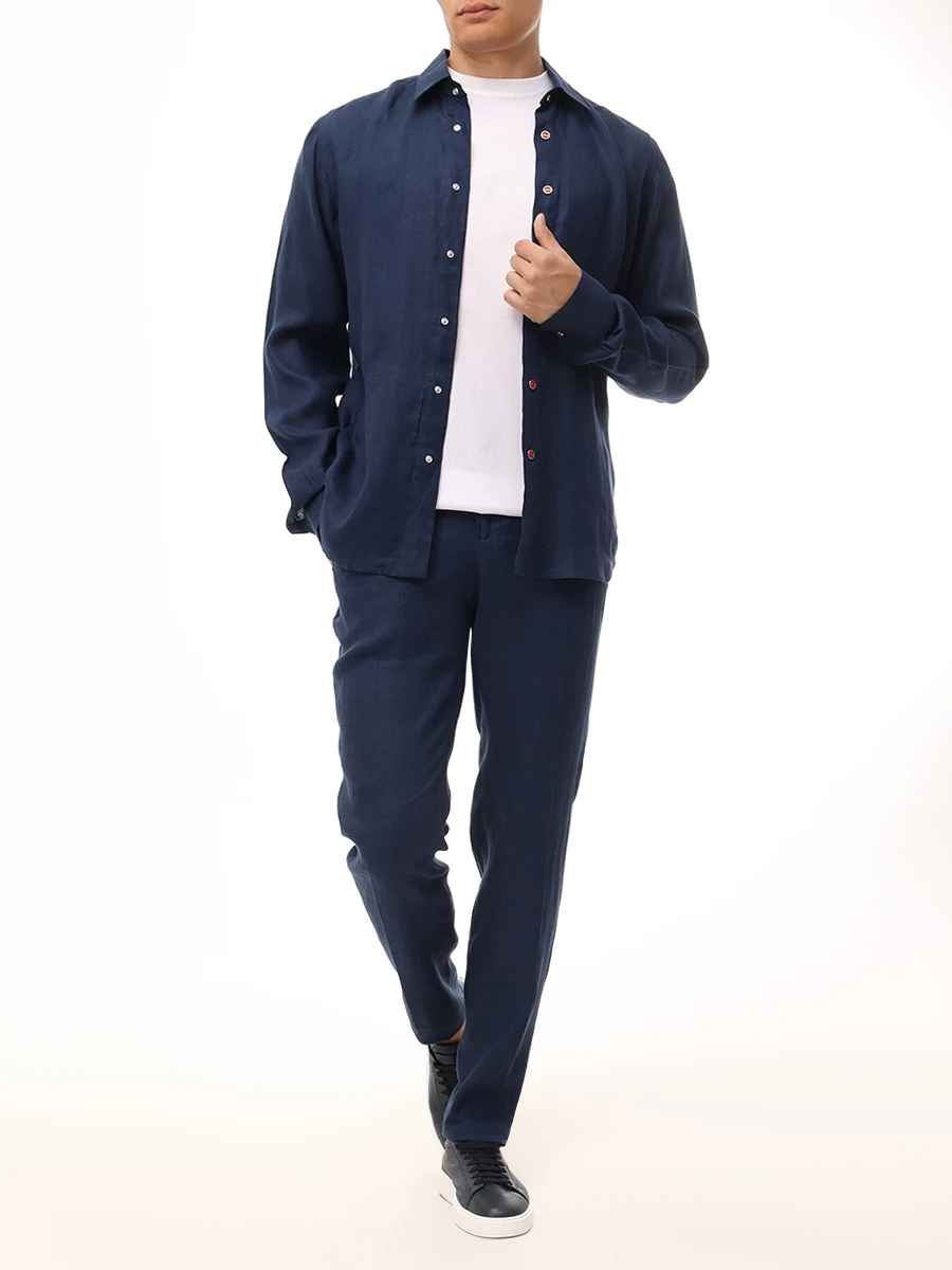 Футболка хлопковая KITON UMC023K06R4912014 Белый  Фото 2