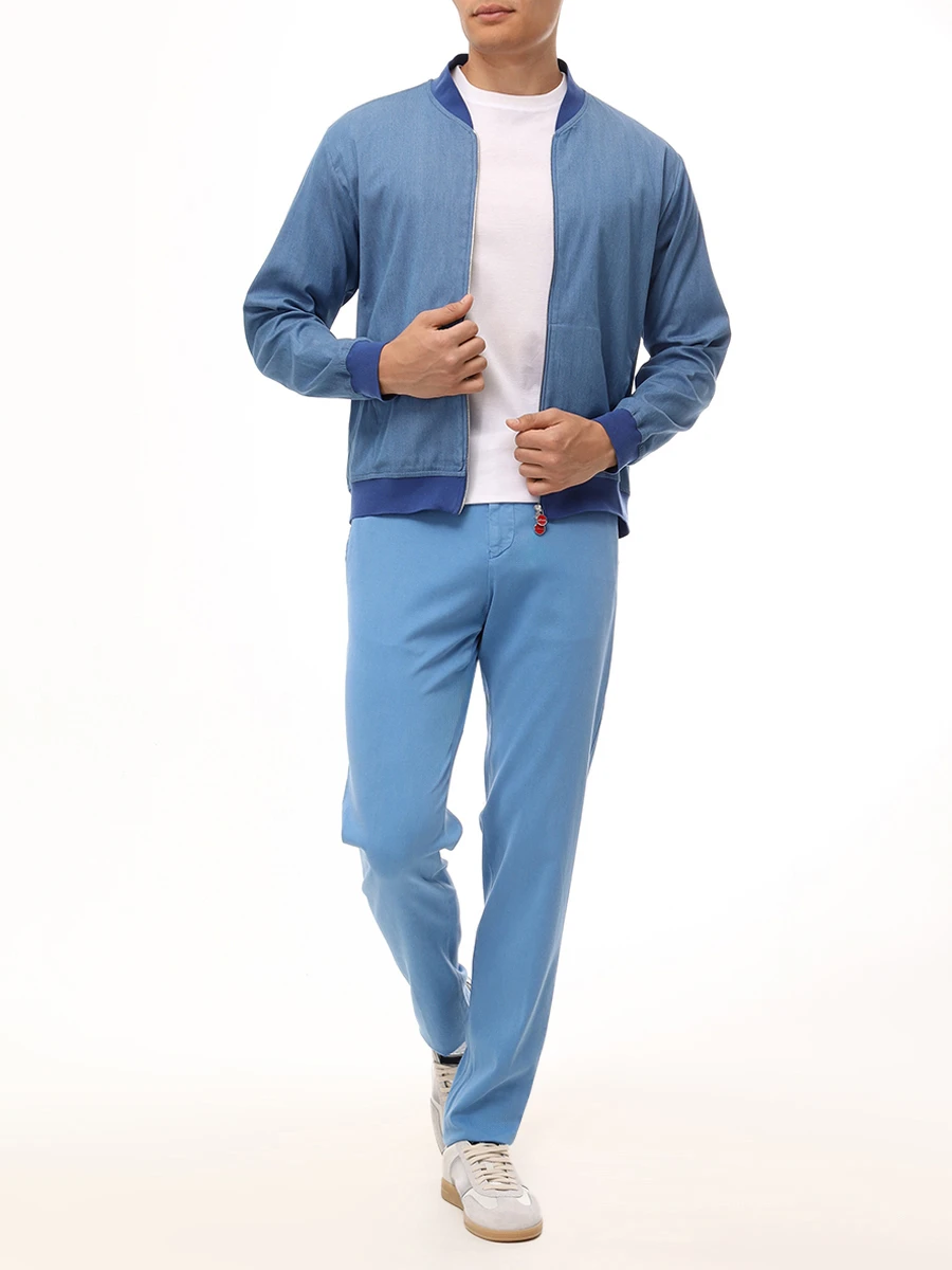 Футболка хлопковая KITON UMC023K06R4912015 Белый  Фото 2