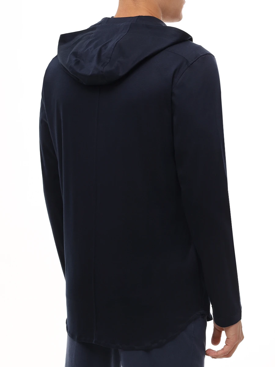 Рубашка хлопковая KITON UMCPETEK06R491100 Синий  Фото 3