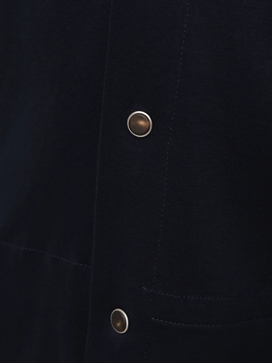 Рубашка хлопковая KITON UMCPETEK06R491100 Синий  Фото 6