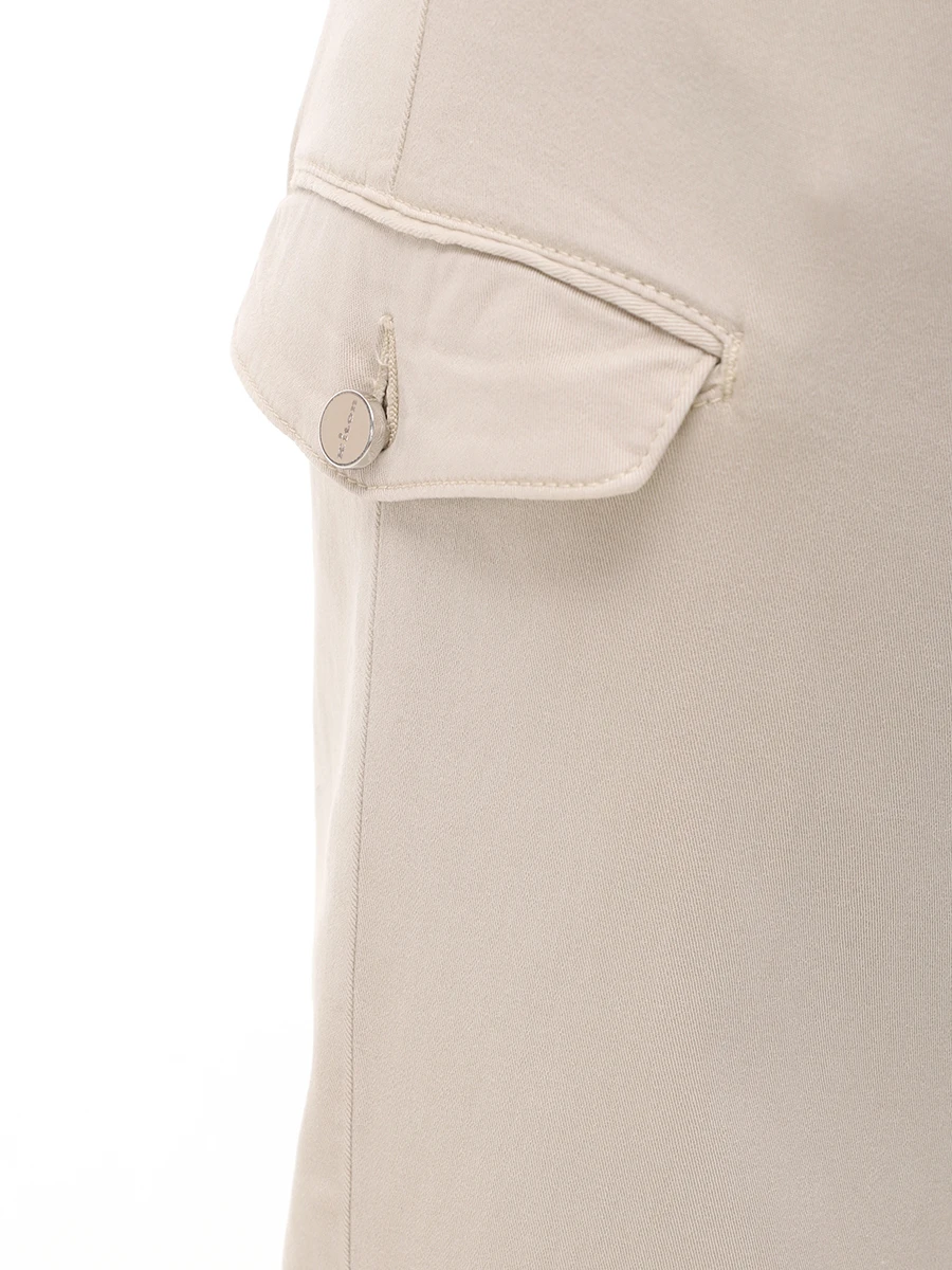 Брюки из лиоцелла KITON UPLACTK0606F05002 Бежевый  Фото 5