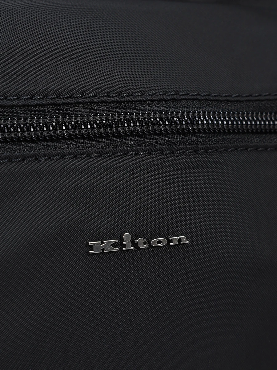 Рюкзак текстильный KITON UBA0084N0122101005 Черный  Фото 5