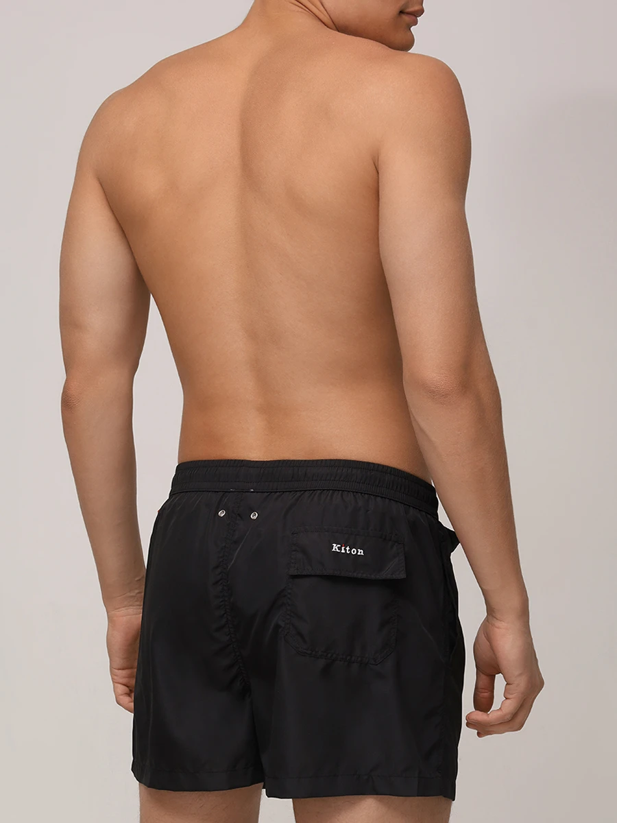 Шорты плавательные KITON UCOM2CK0750F18005 Черный  Фото 3