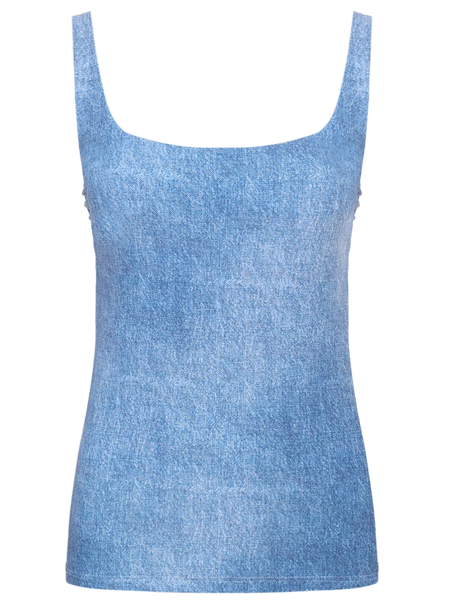 Топ однотонный FISICO CM02MD Синий 