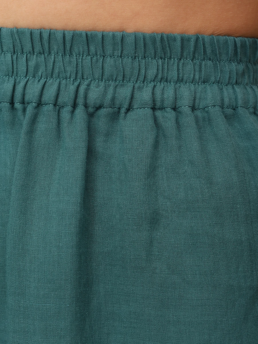 Брюки из рами FISICO FN59N0 Зеленый  Фото 7