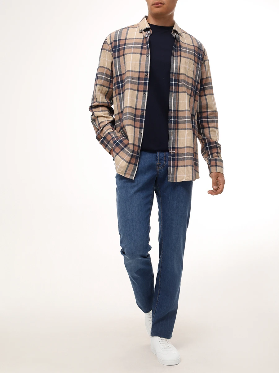 Джинсы Slim Fit хлопковые JACOB COHEN JUM_QE004 058 S3735 V2 200D Голубой  Фото 2