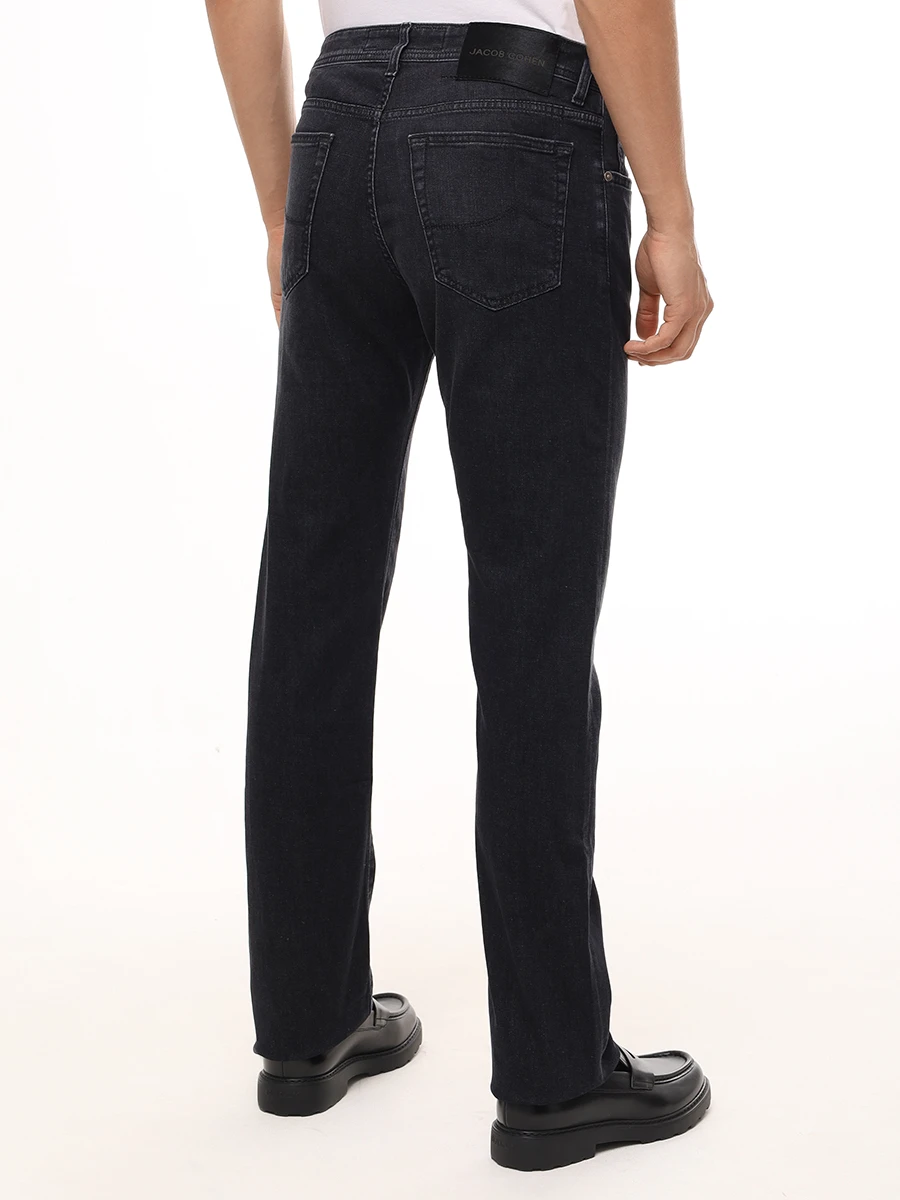 Джинсы Regular Fit хлопковые JACOB COHEN JUM_QE005 030 S4126 R2 500D Черный  Фото 3