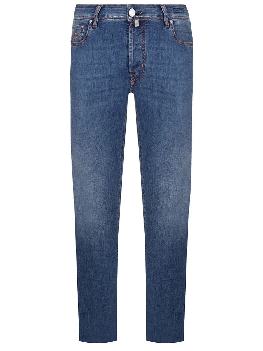 Джинсы Slim Fit хлопковые JACOB COHEN JUM_QM004 G01 S3623 V1 200D Синий 