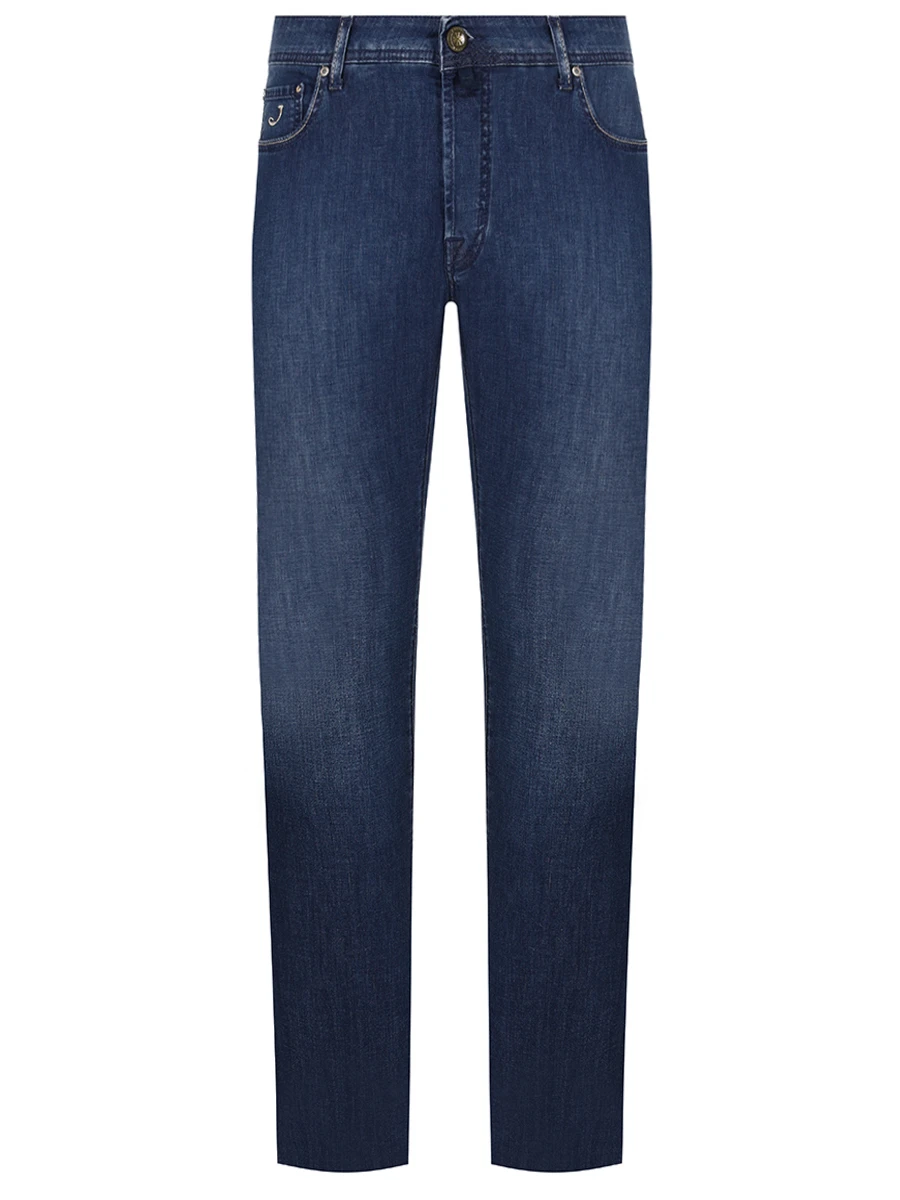 Джинсы Slim Fit хлопковые JACOB COHEN JUM_QM004 065 S4253 S1 100D Синий 