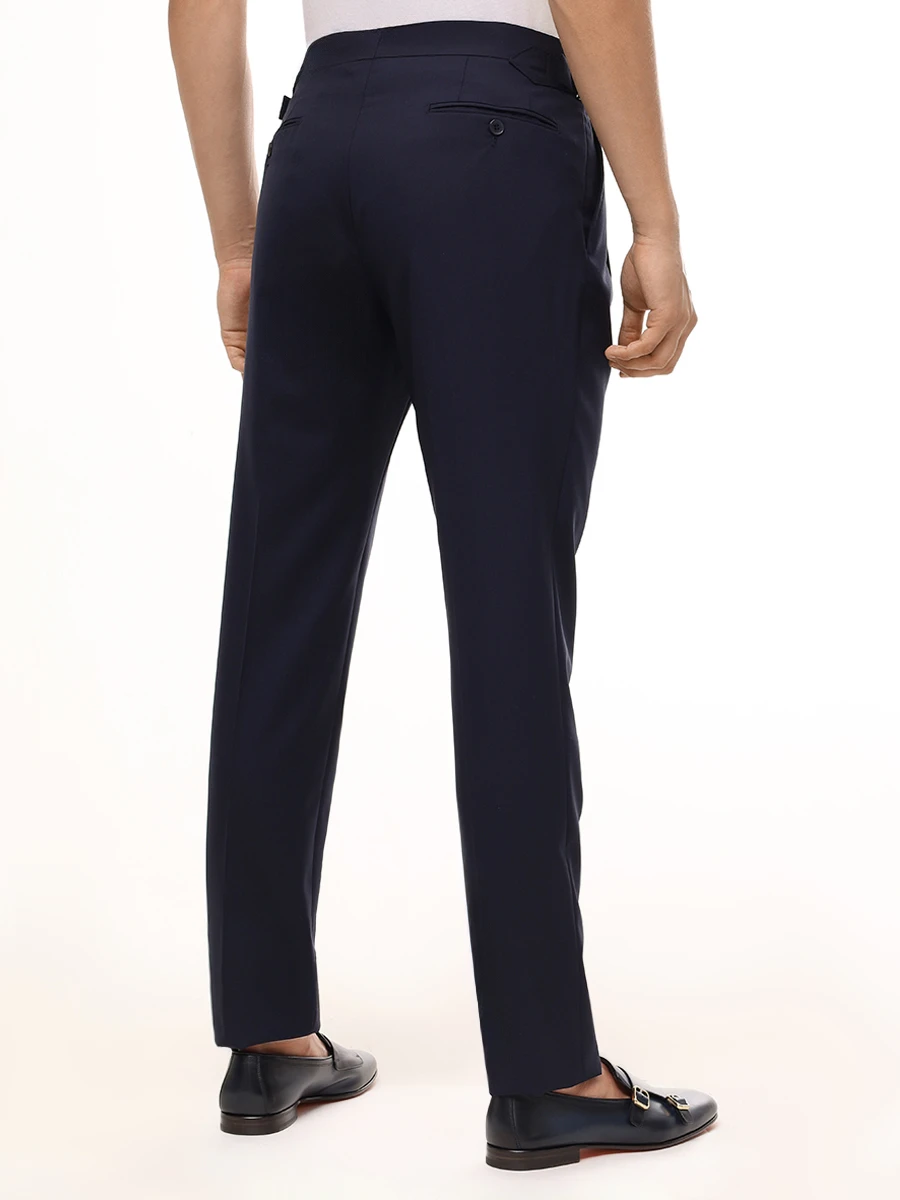 Брюки шерстяные LUBIAM 00531/4/8302 Темно- Синий  Фото 3