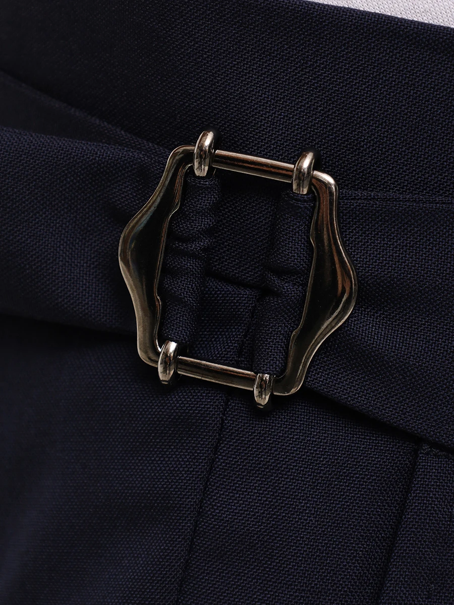 Брюки шерстяные LUBIAM 00531/4/8302 Темно- Синий  Фото 6