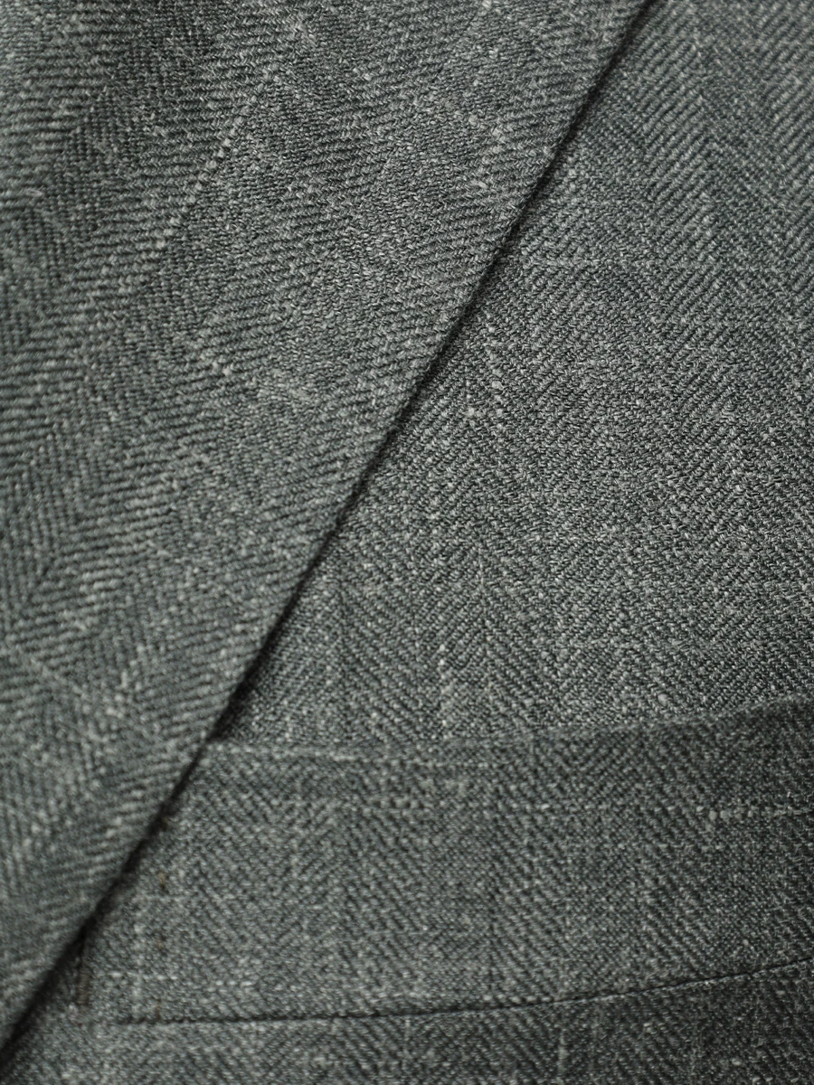 Пиджак из шелка и шерсти LUBIAM 52039/3/2403 Темно- Зеленый  Фото 5